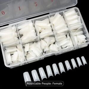 White French Tip Nail Set